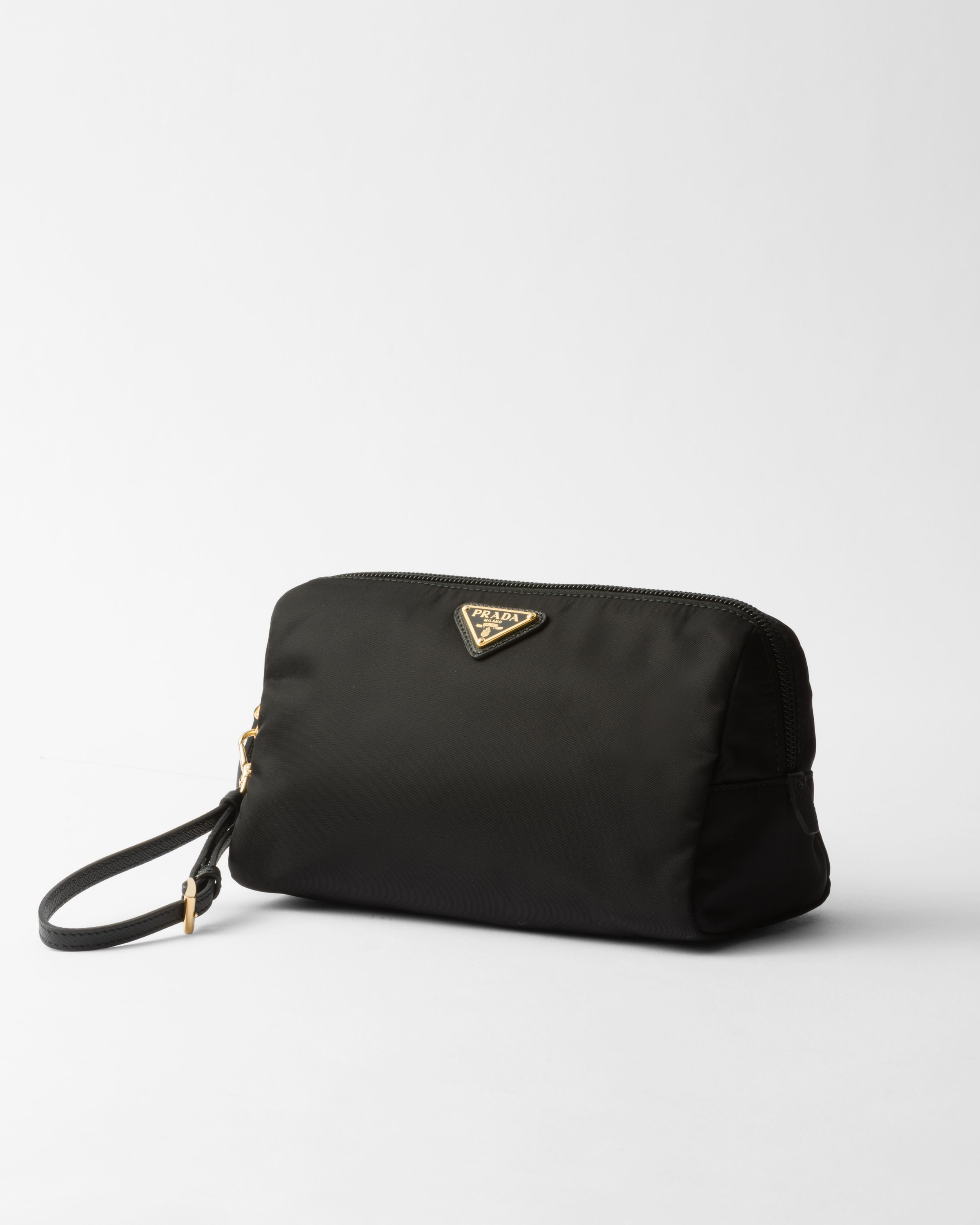 Black Re nylon Pouch PRADA