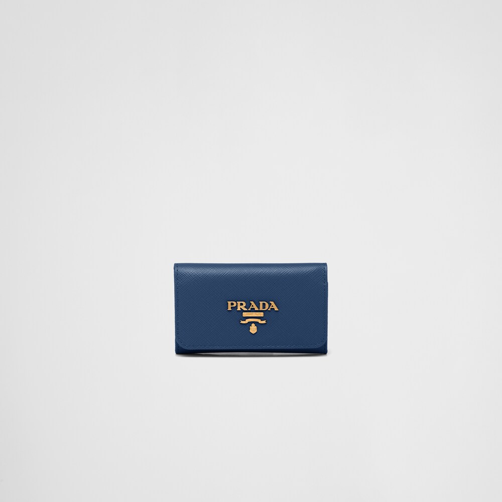 Prada Saffiano Leather Keychain 1
