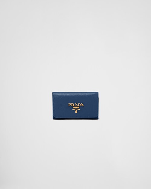 Prada Saffiano Leather Keychain 1