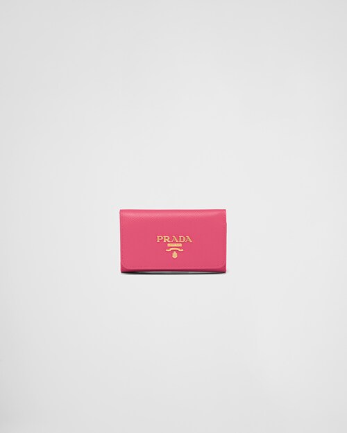 Prada Saffiano Leather Keychain 1
