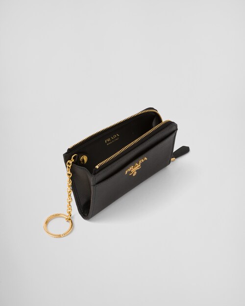 Prada Llavero de piel Saffiano 2
