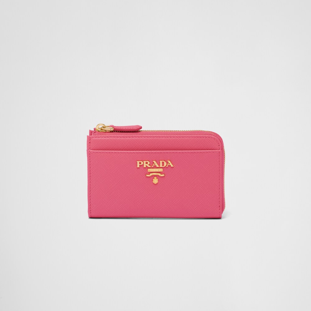 Prada Saffiano Leather Keychain 1