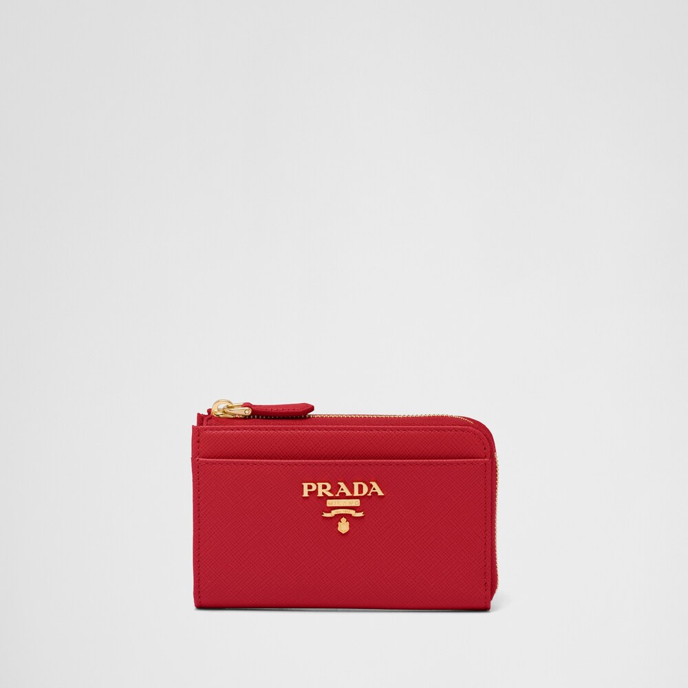 Prada Saffiano Leather Keychain 1