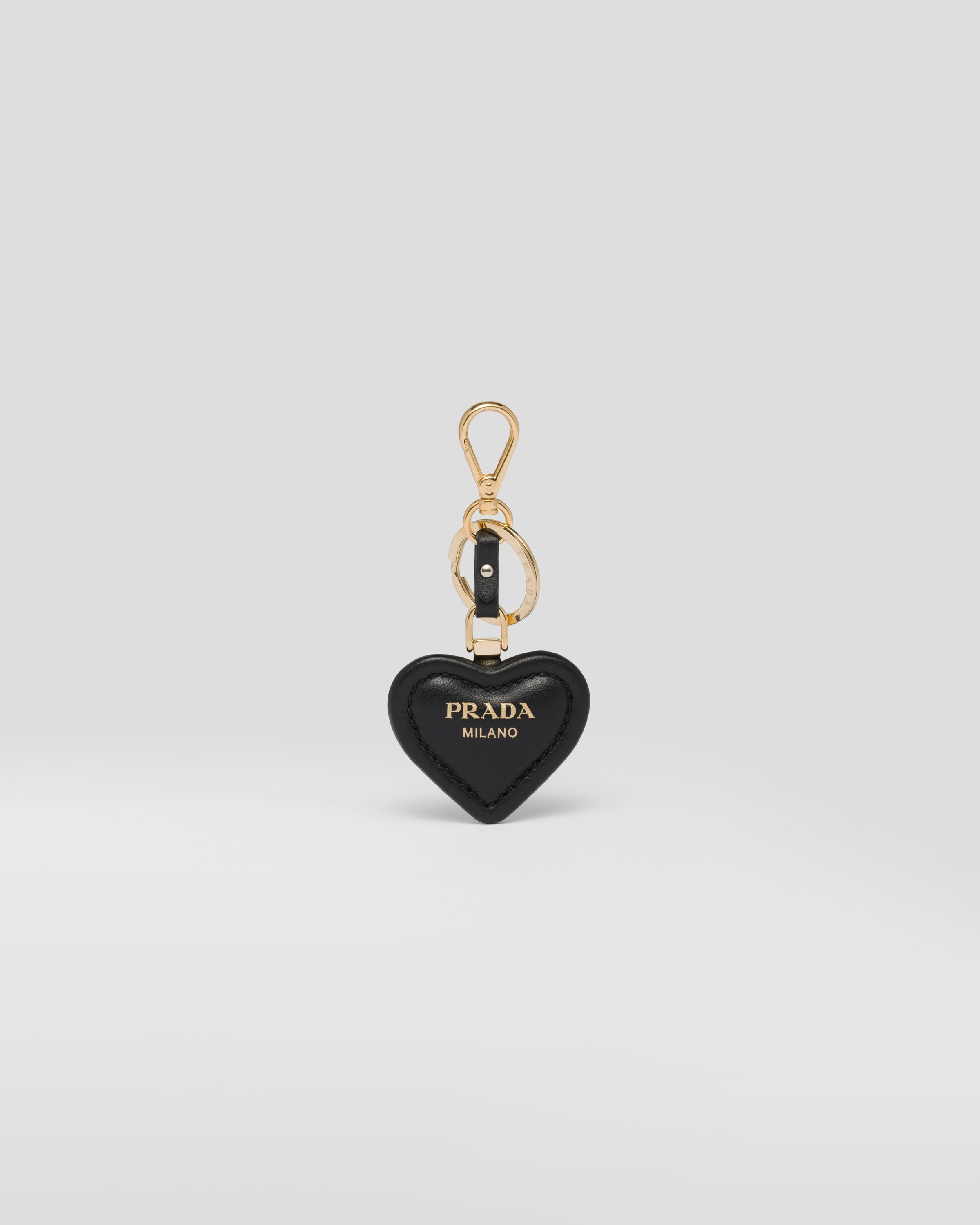 Prada black clearance keychain