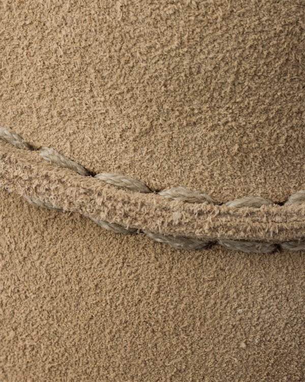 Suede and shearling mules - Desert Beige Suede and shearling mules - Desert Beige