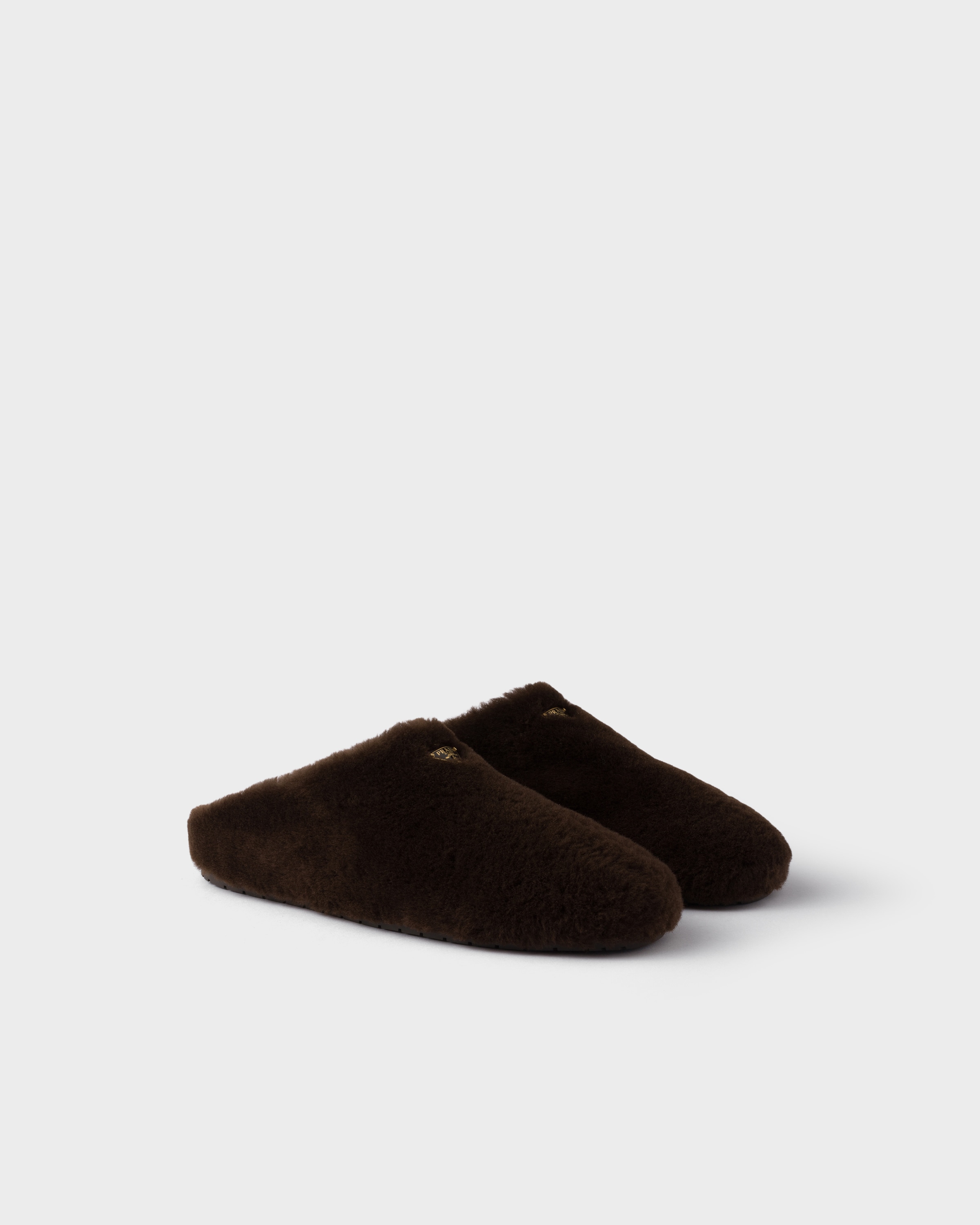 Shearling mules
