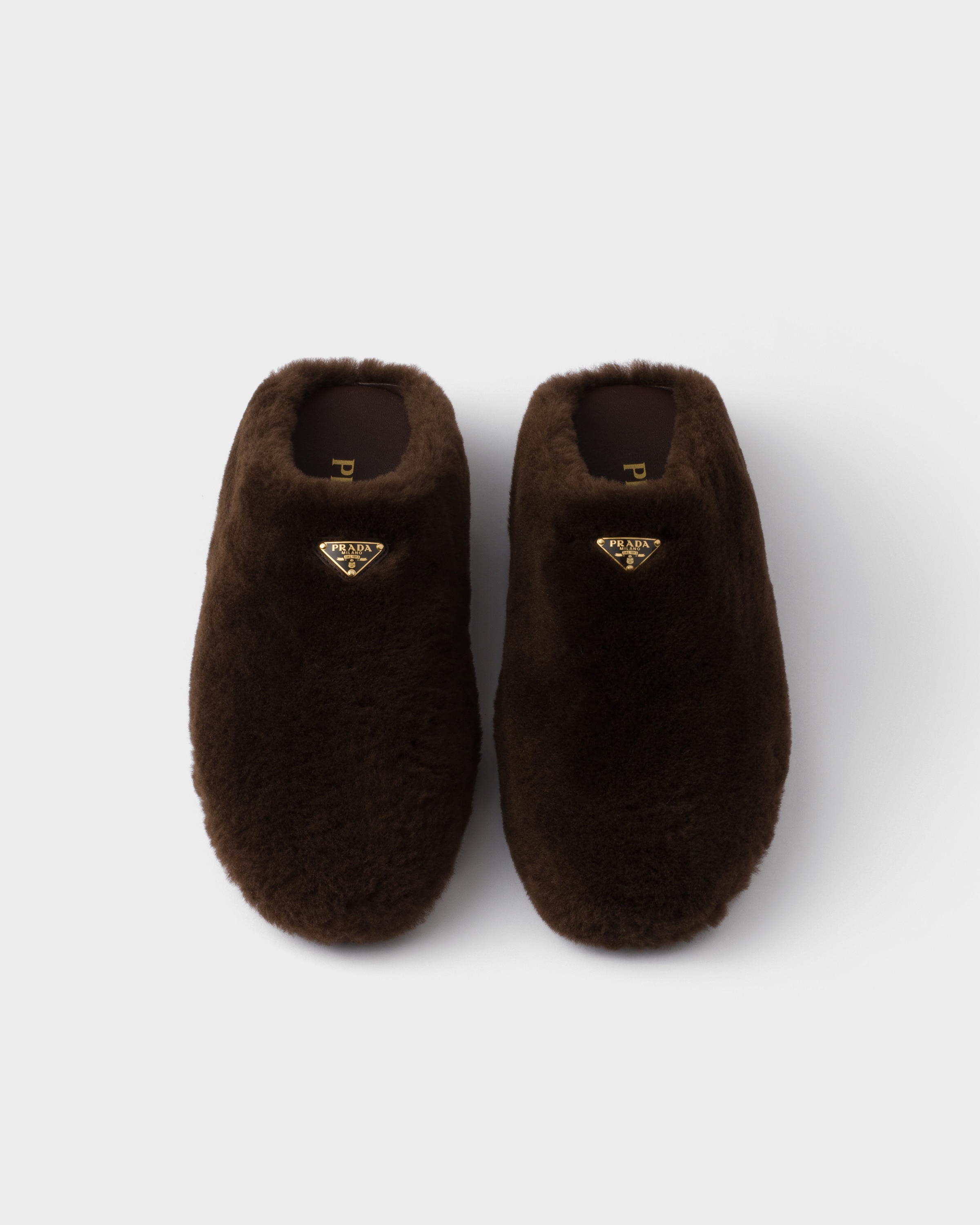 Shearling mules