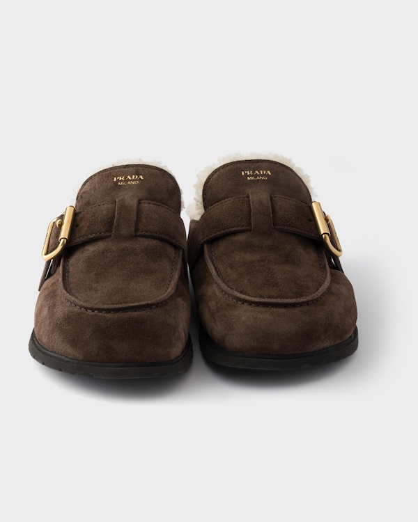 Suede mules - Dark Brown Suede mules - Dark Brown