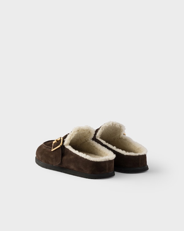 Suede mules - Dark Brown Suede mules - Dark Brown
