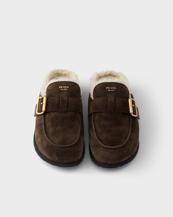 Suede mules - Dark Brown Suede mules - Dark Brown