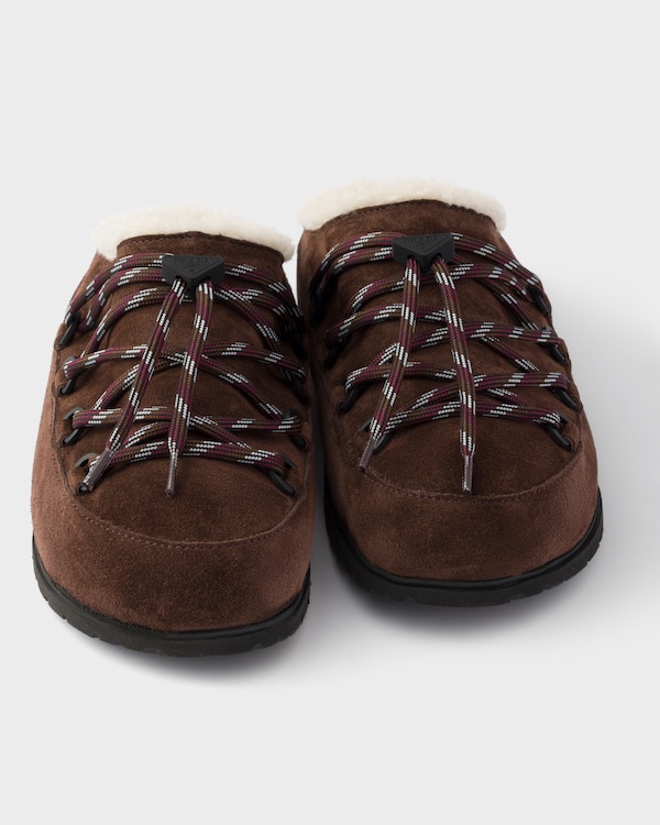 Suede mules - Dark Brown Suede mules - Dark Brown