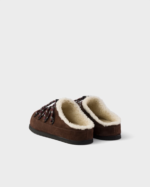 Suede mules - Dark Brown Suede mules - Dark Brown
