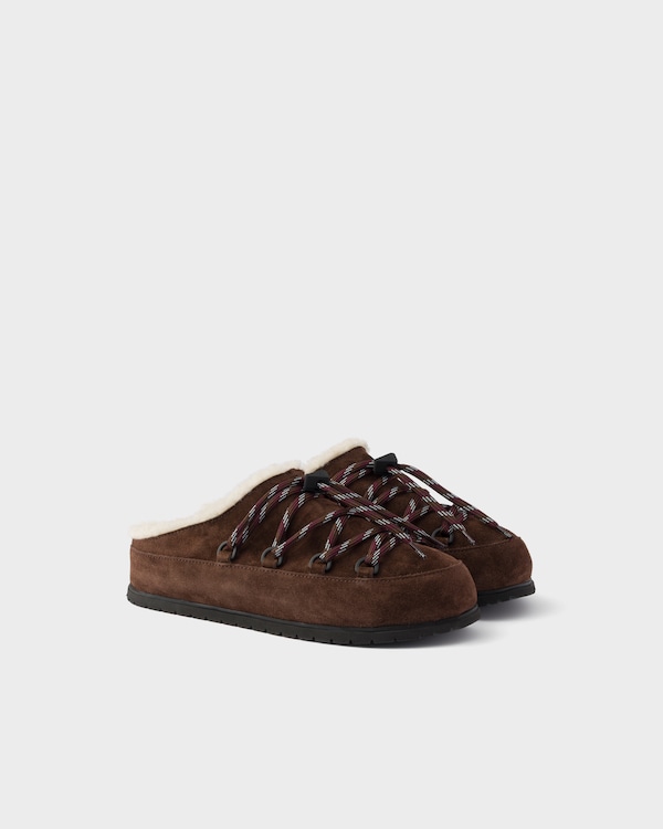 Suede mules - Dark Brown Suede mules - Dark Brown