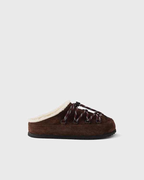 Suede mules - Dark Brown Suede mules - Dark Brown