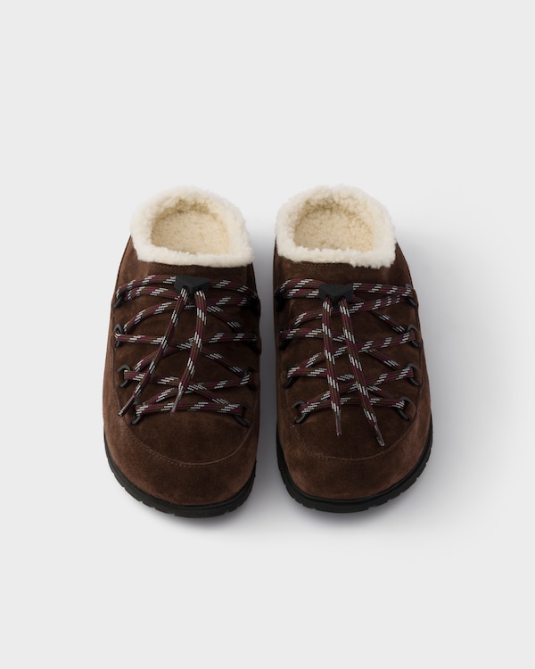 Suede mules - Dark Brown Suede mules - Dark Brown