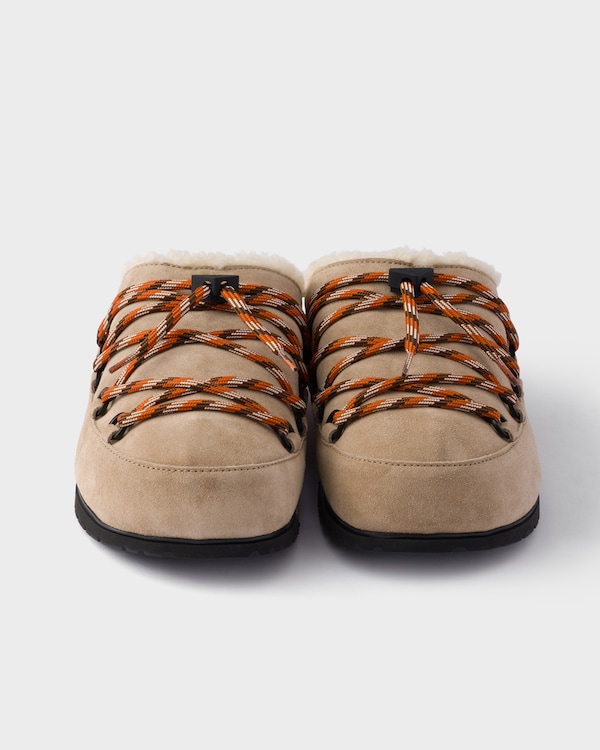 Suede mules - Desert Beige Suede mules - Desert Beige