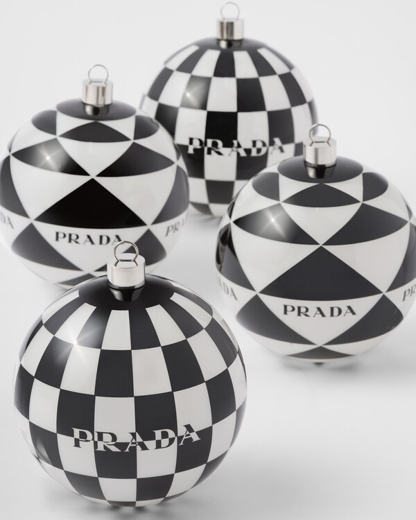 Glass Christmas ornament set Glass Christmas ornament set