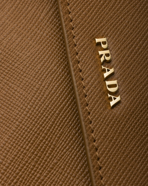 Saffiano mini pouch - Caramelo Saffiano mini pouch - Caramelo