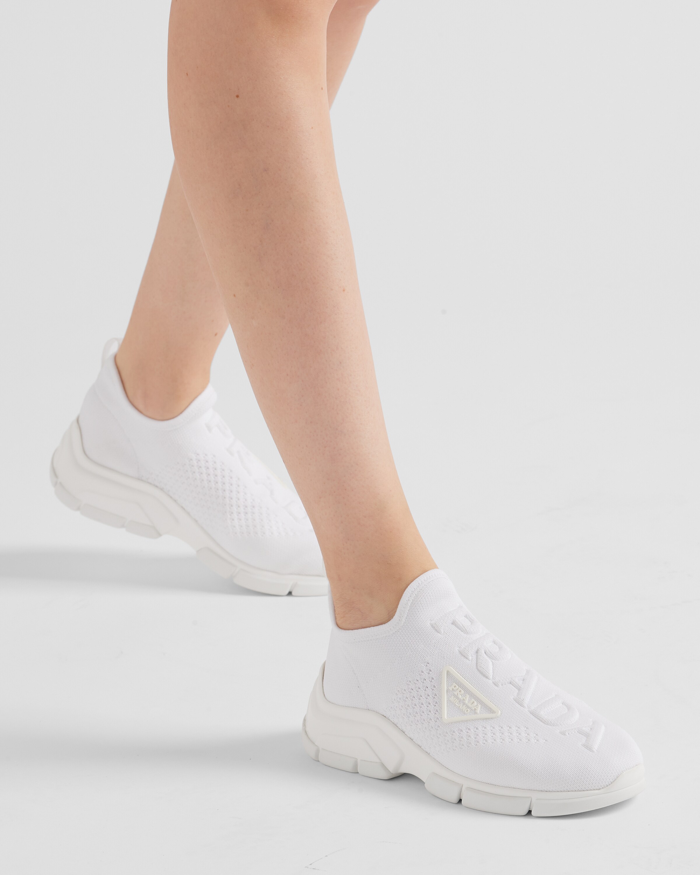 Knit sock sneakers
