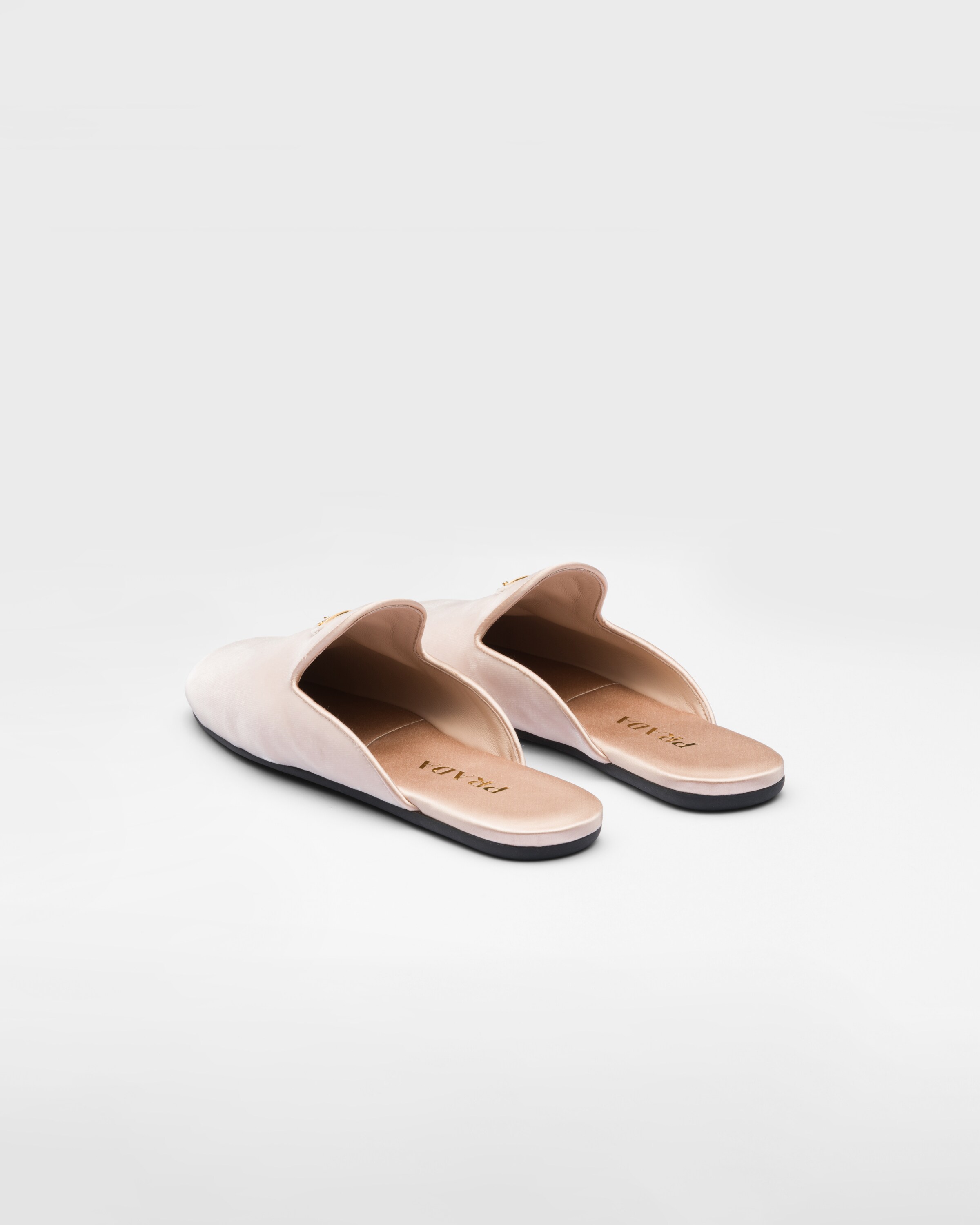 Water Lily Velvet Slippers PRADA