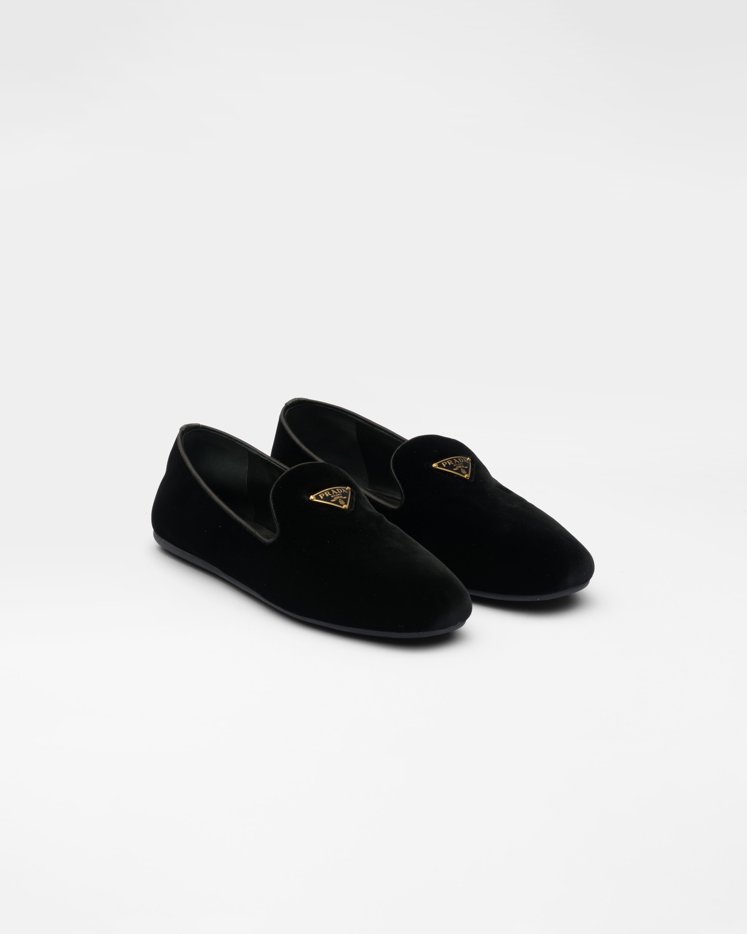 Velvet loafers