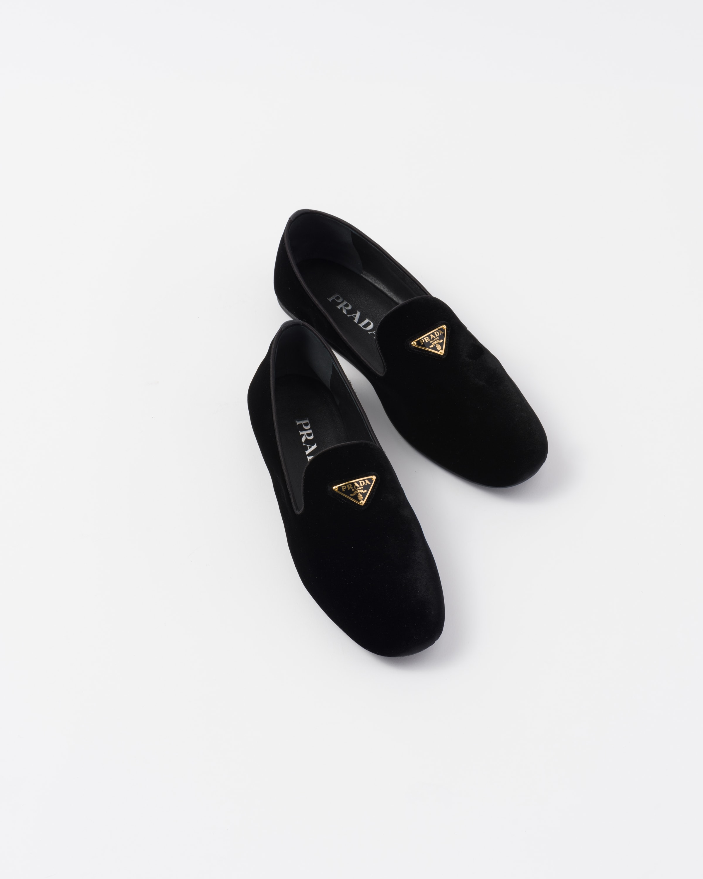 Prada velvet deals shoes