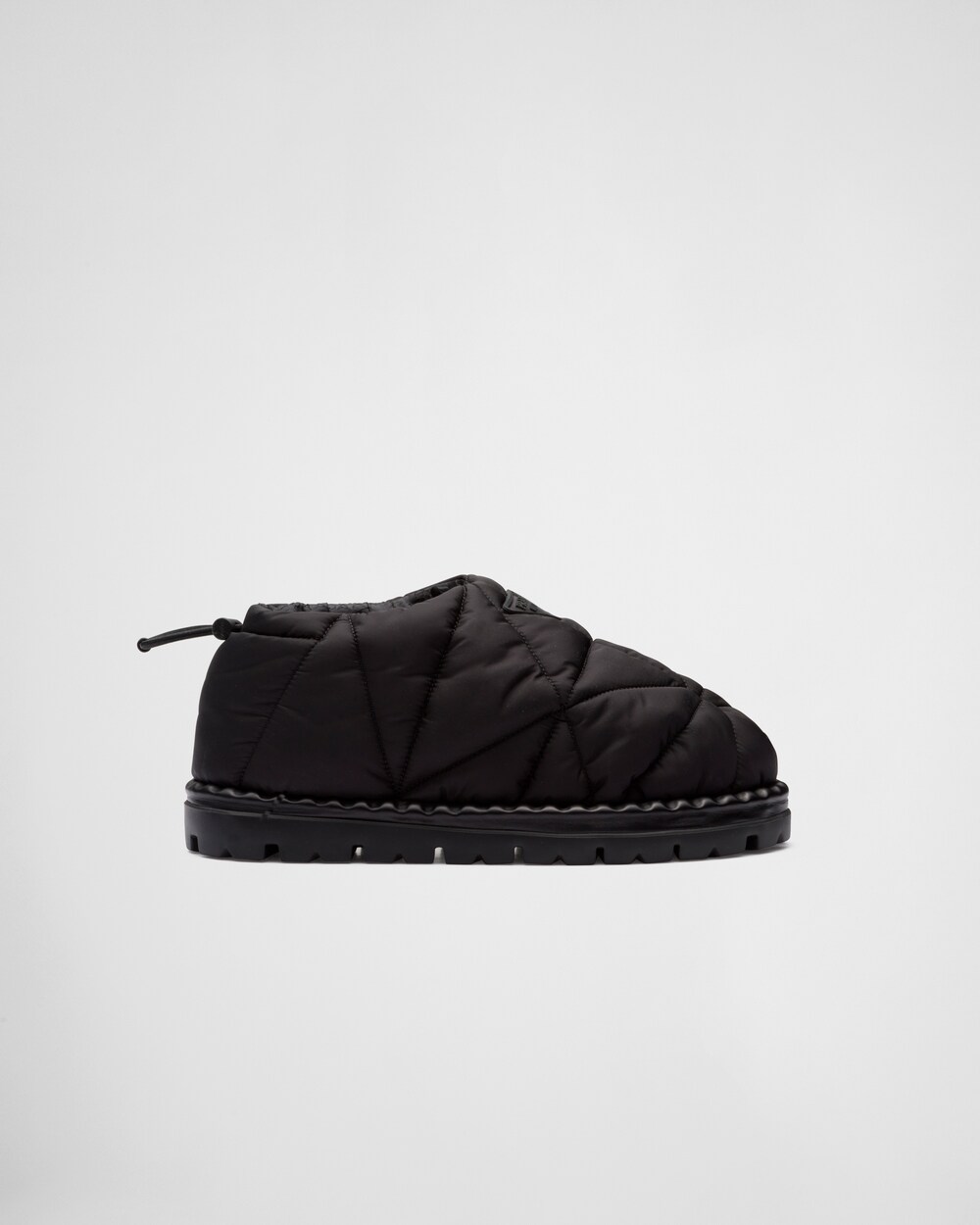 prada nylon slip on sneakers