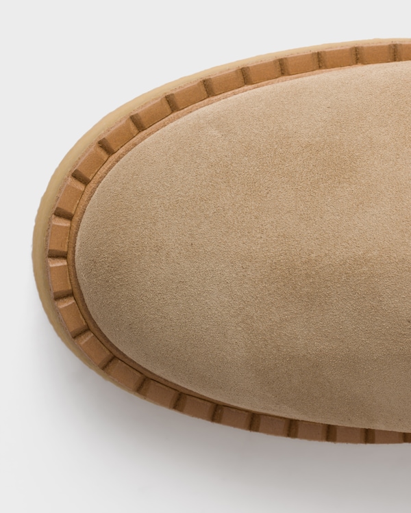 Suede slippers - Desert Beige Suede slippers - Desert Beige