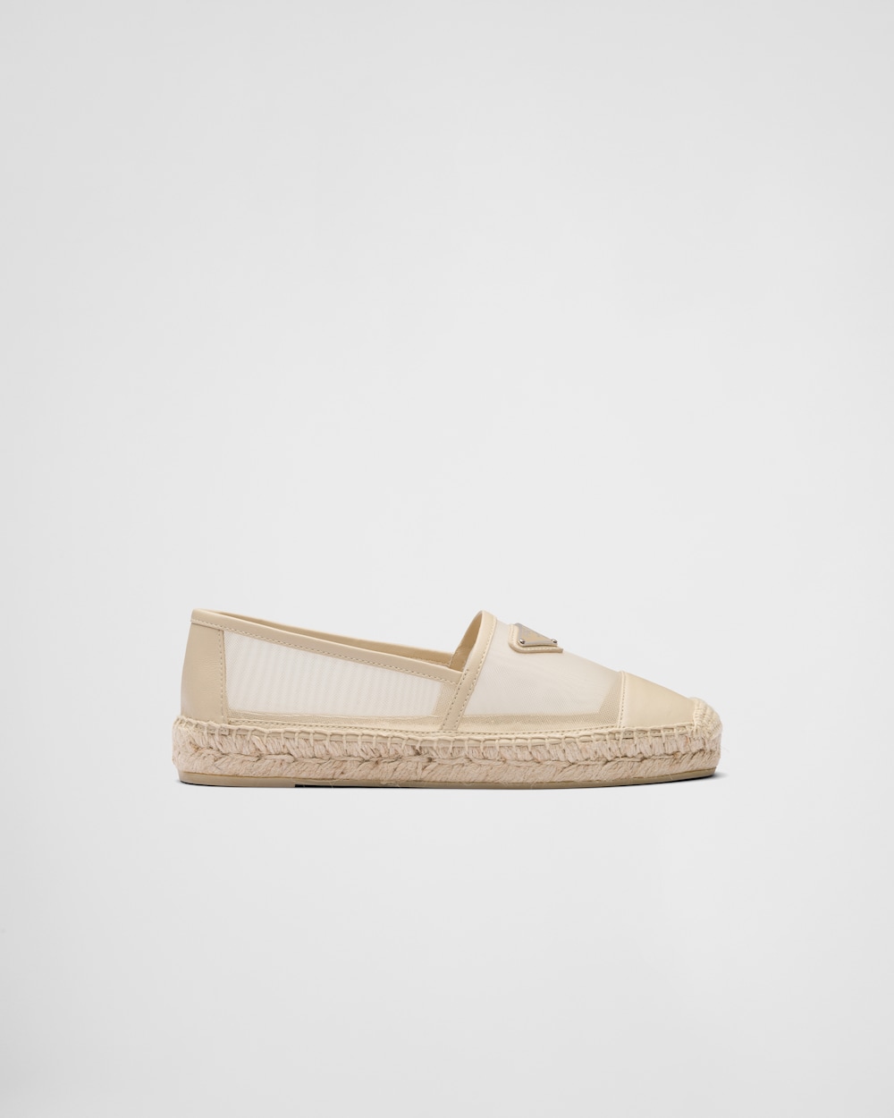 Cream leather espadrilles clearance