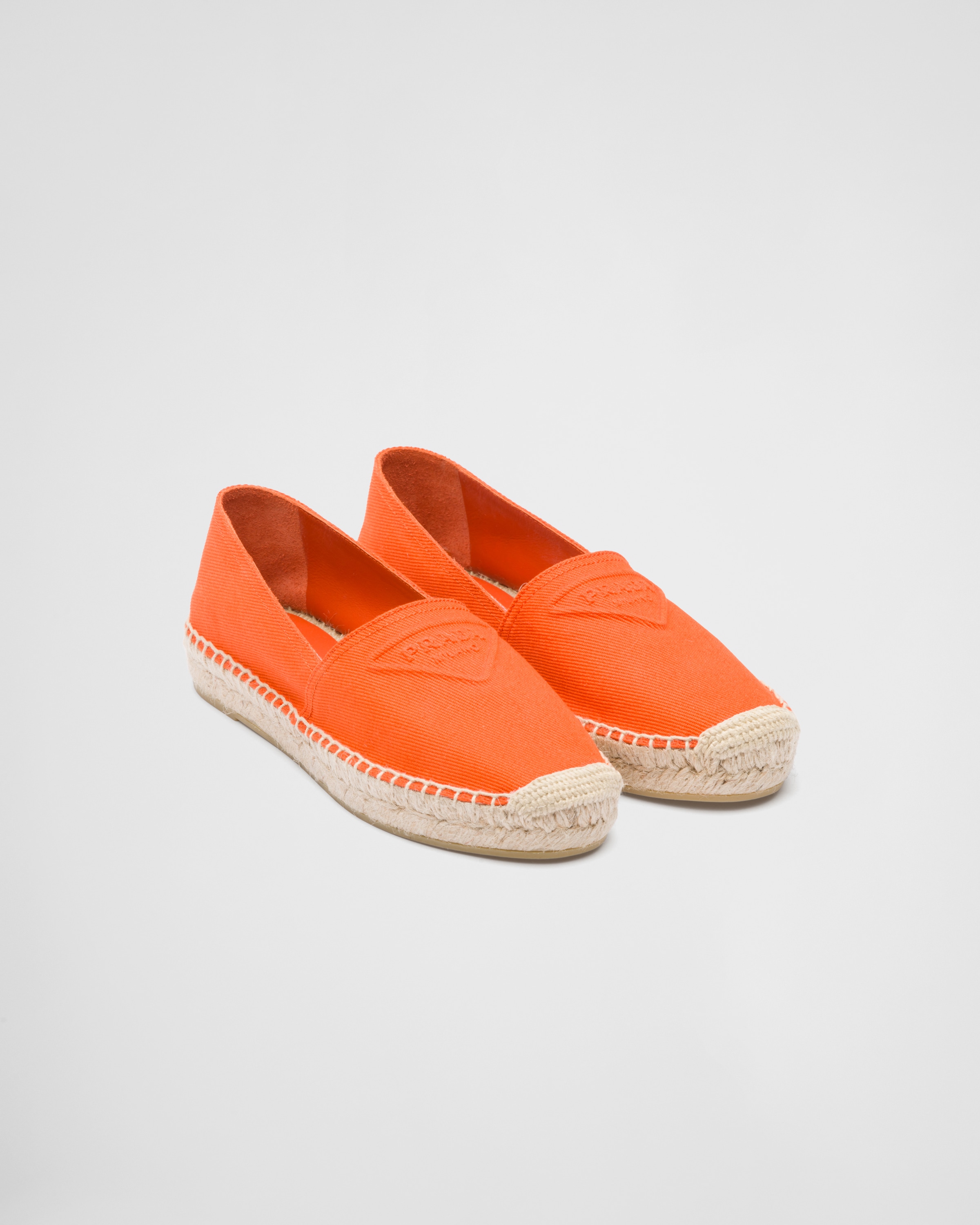 Orange espadrilles shop