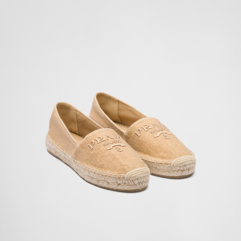 Top 48+ imagen prada embroidered espadrilles