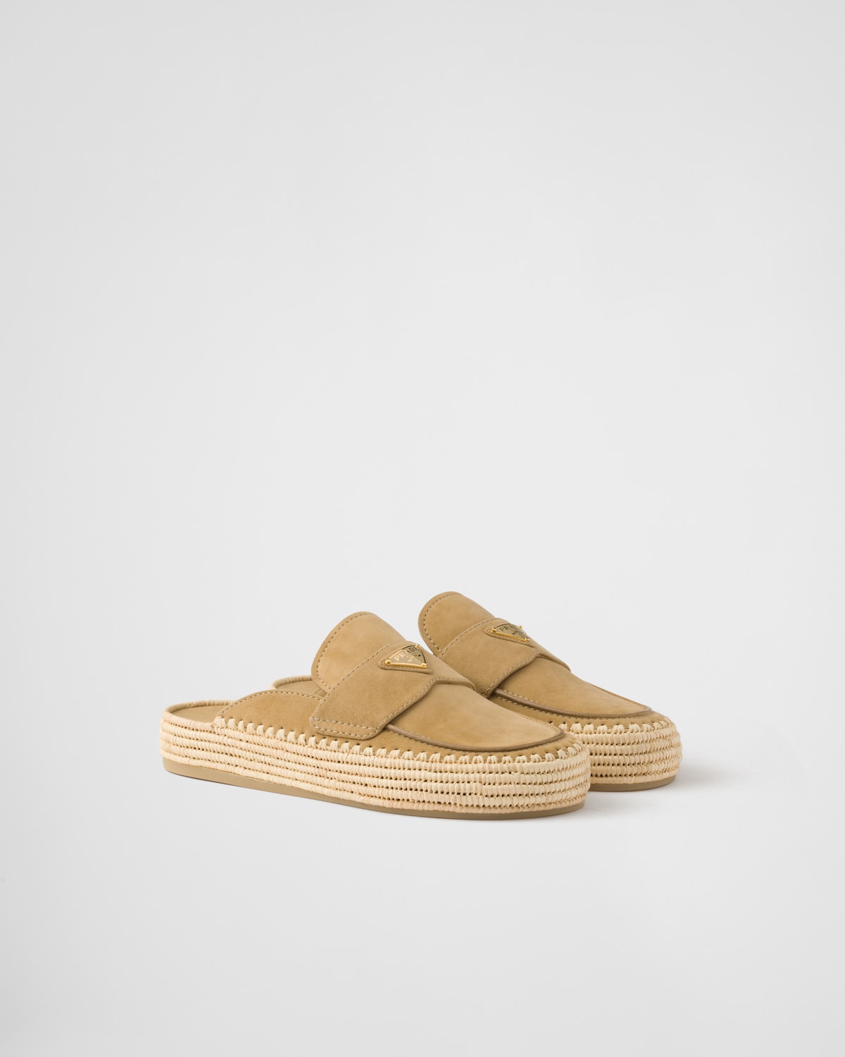 PRA 26S Mule Sneaker Lime Green Suede Canvas 600609
