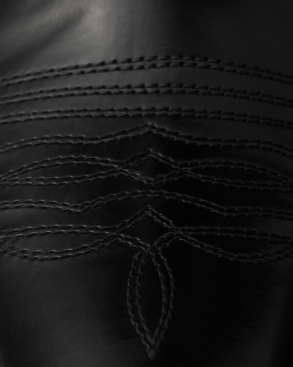 Stiefeletten aus gebürstetem Leder Stiefeletten aus gebürstetem Leder