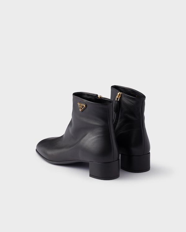 Stiefeletten aus Nappa-Leder Stiefeletten aus Nappa-Leder