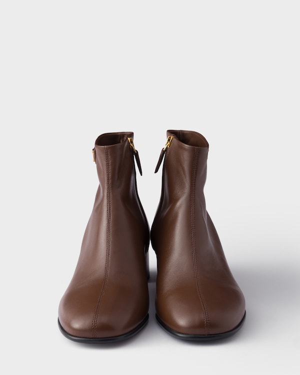Nappa leather booties Nappa leather booties