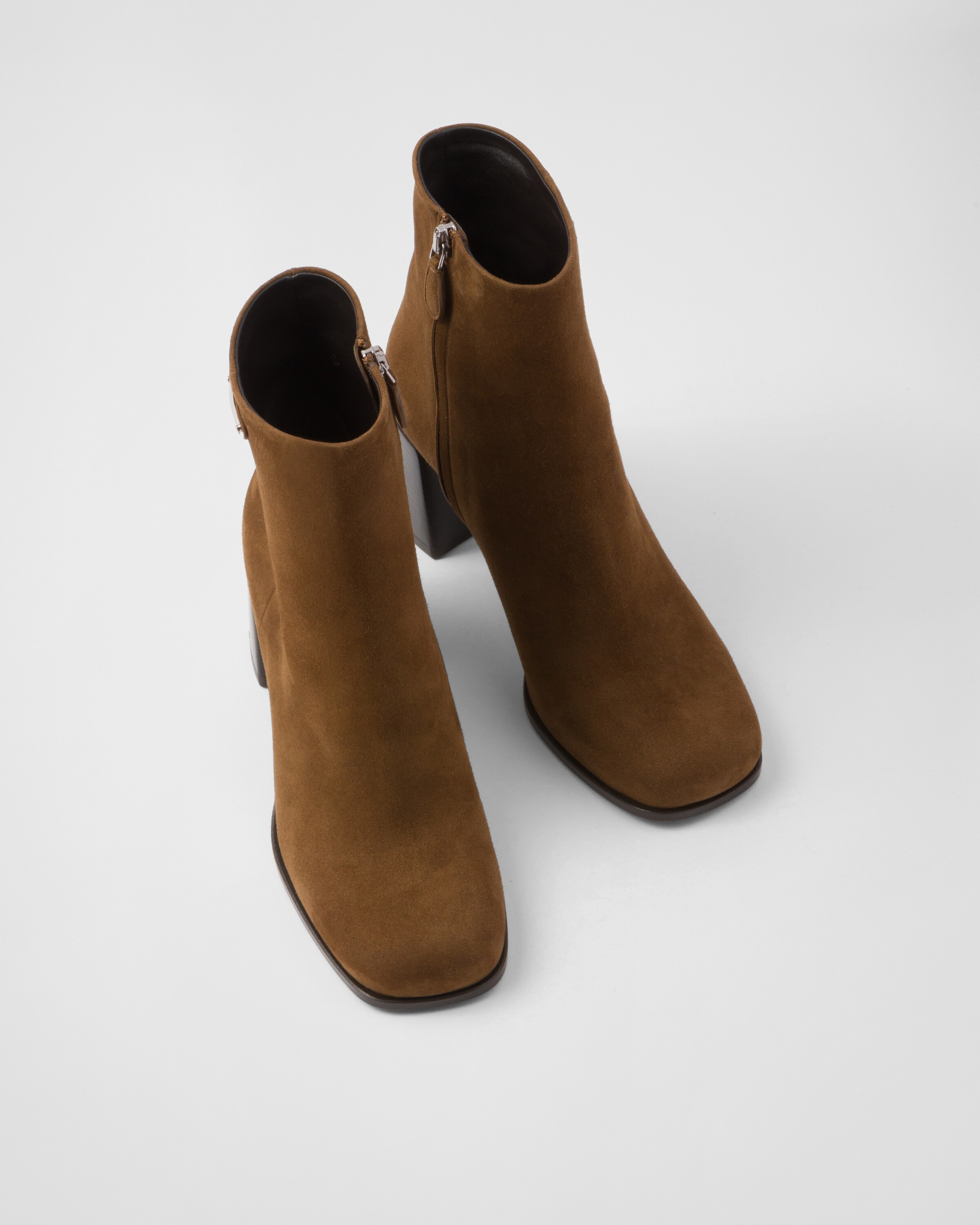 Light brown store suede booties