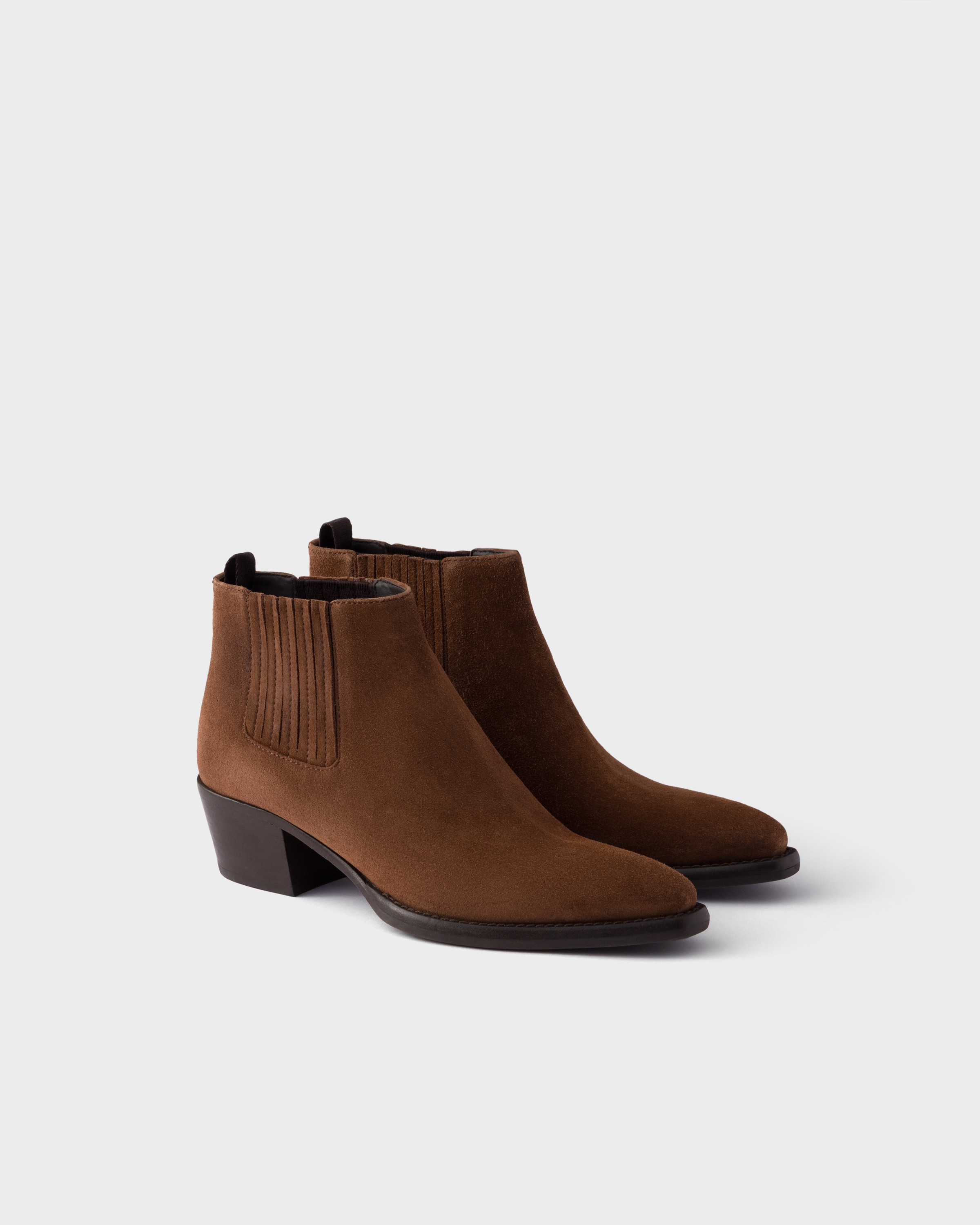 Prada Suede Booties