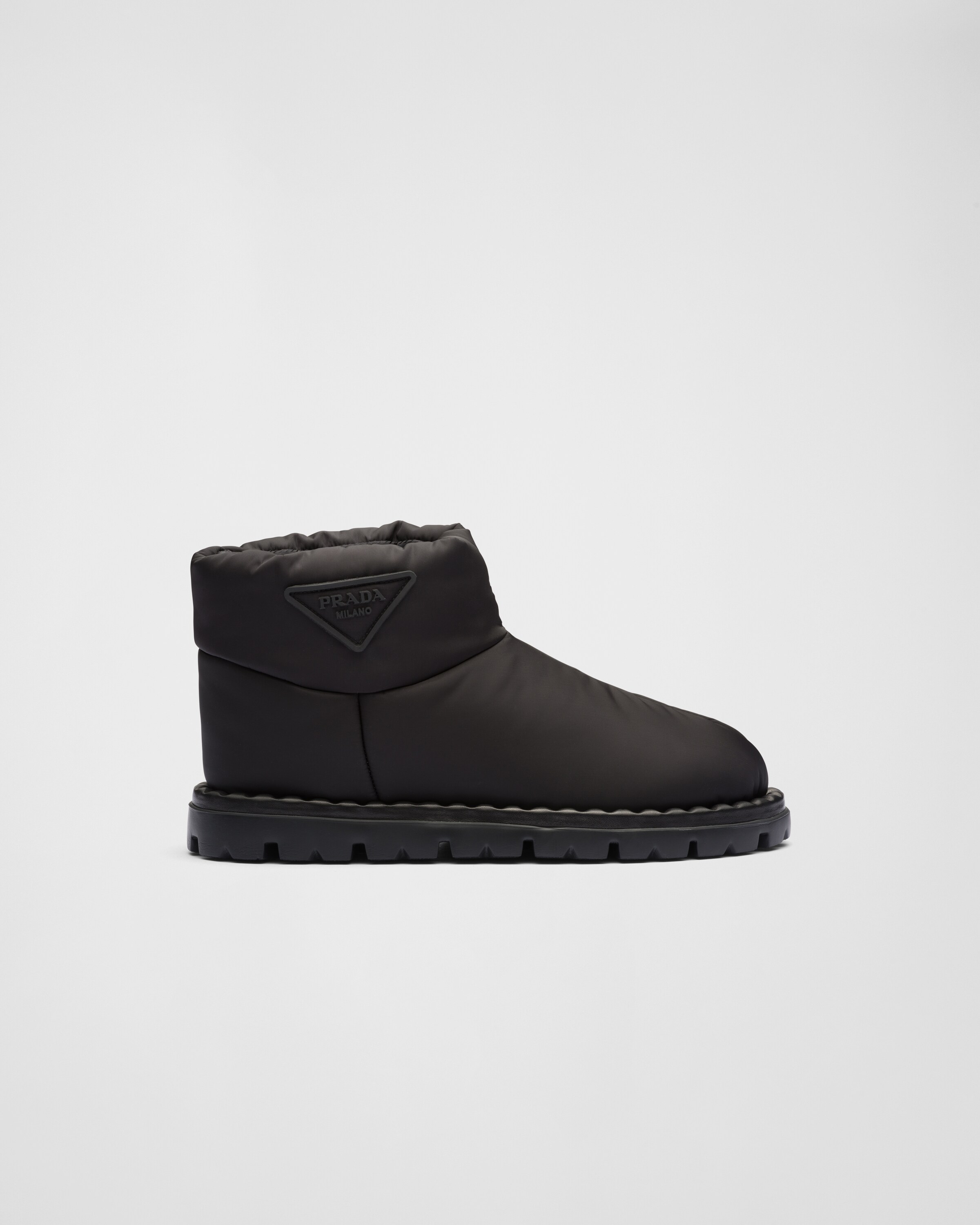 Botas combat prada best sale