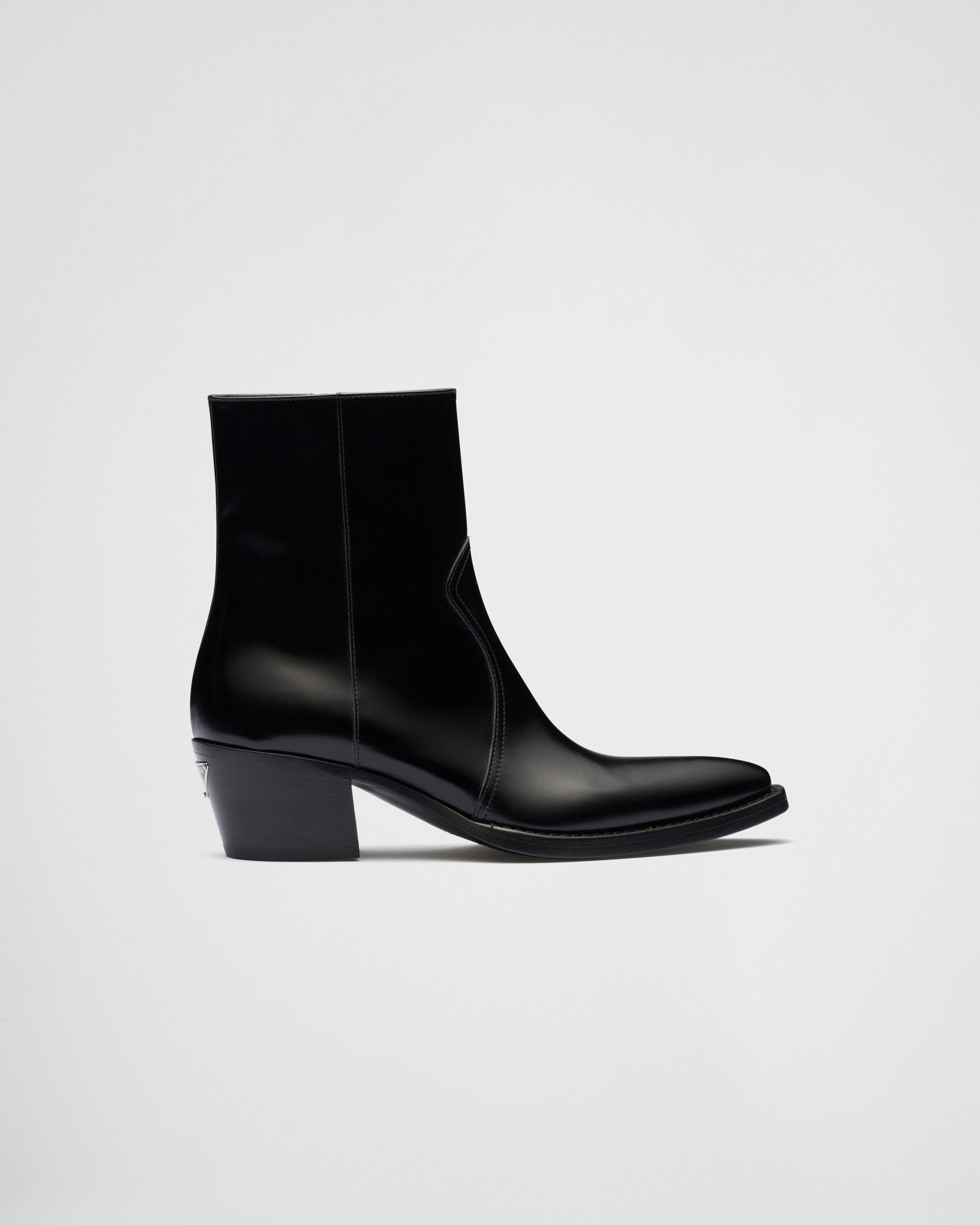 Prada beatle ankle clearance boots