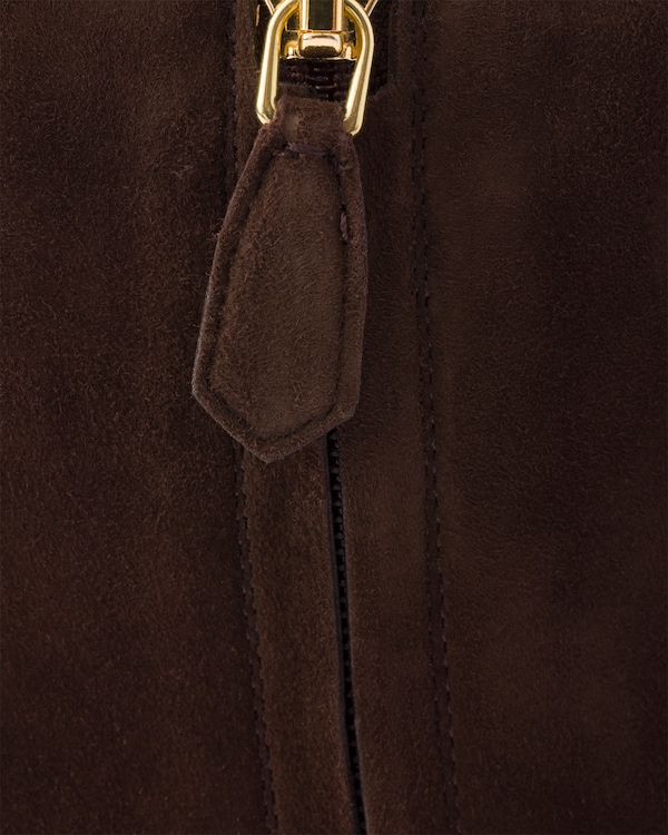 Suede booties - Dark Brown Suede booties - Dark Brown