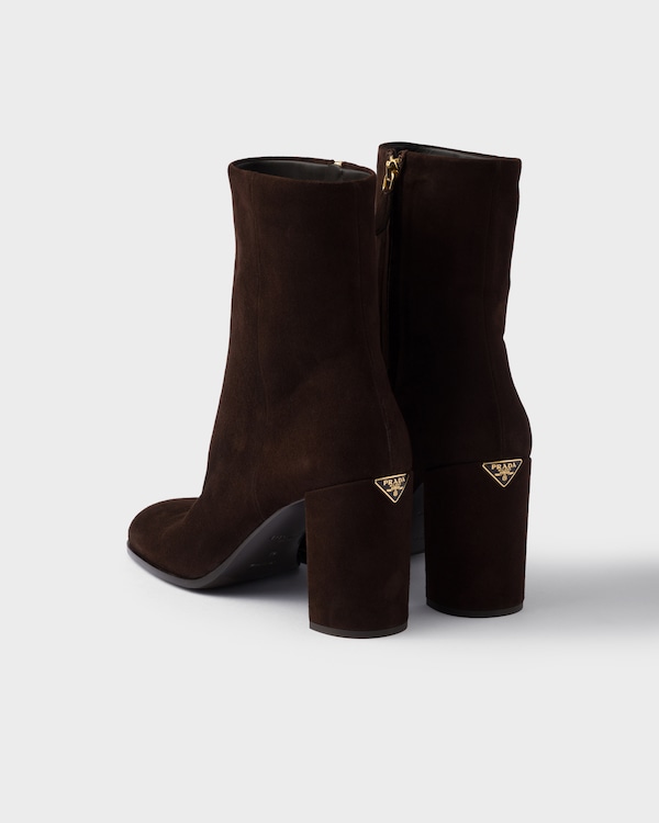 Bottines en veau velours Bottines en veau velours