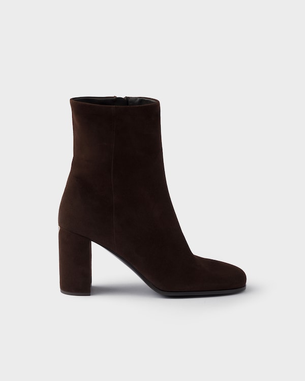 Bottines en veau velours Bottines en veau velours