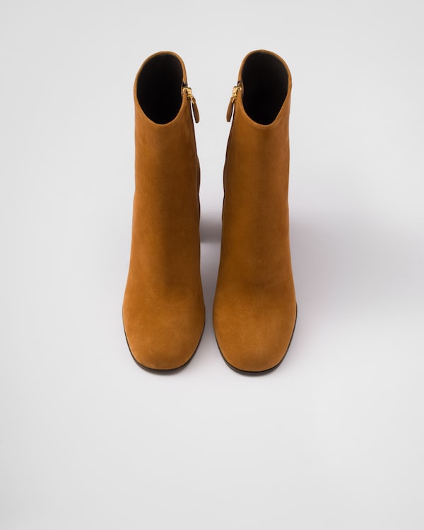 Suede booties Suede booties