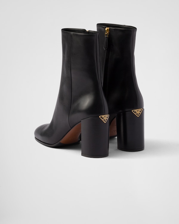 Leather booties Leather booties