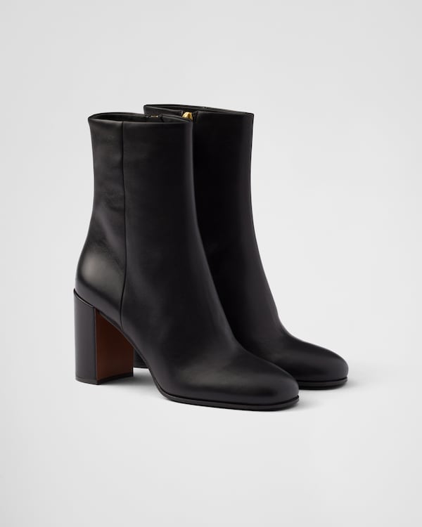 Black Leather boots | PRADA