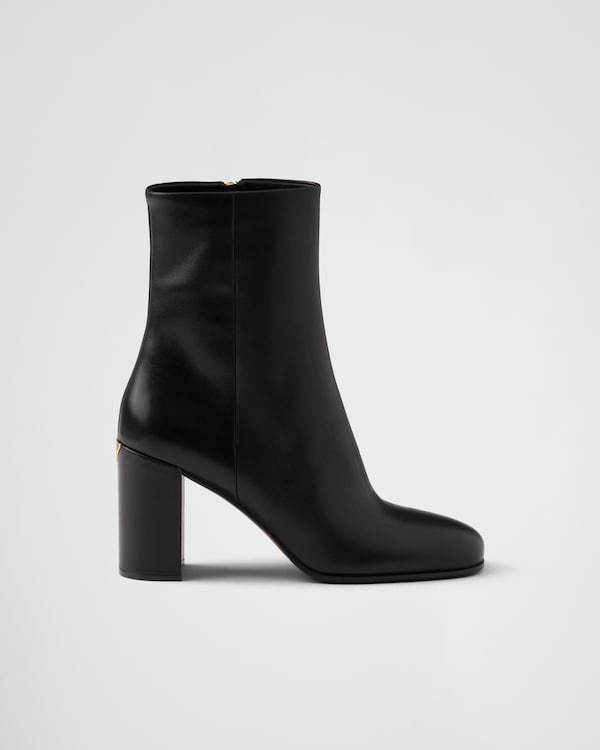 Leather booties Leather booties