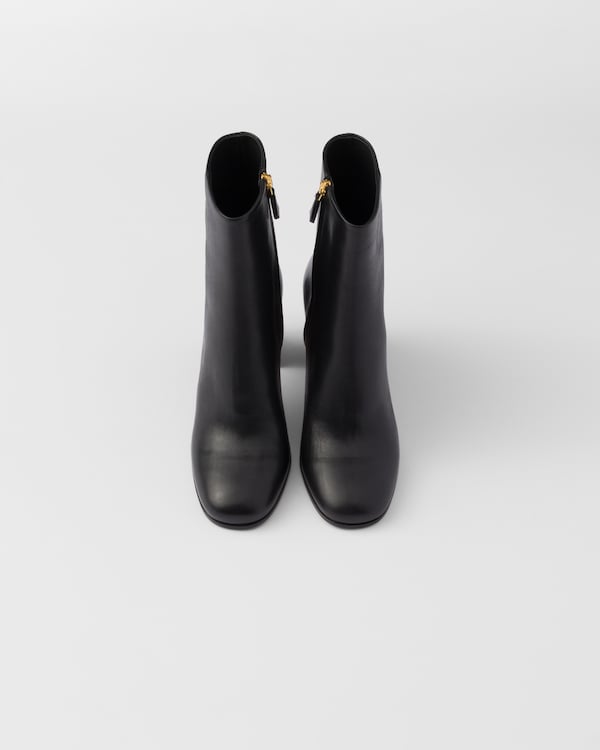 Leather booties Leather booties