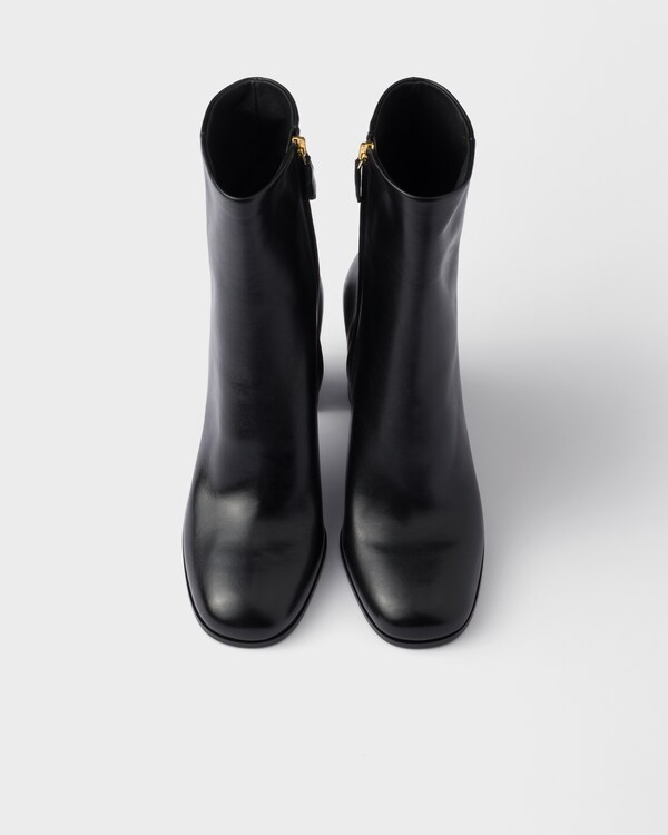 Leather booties  Leather booties