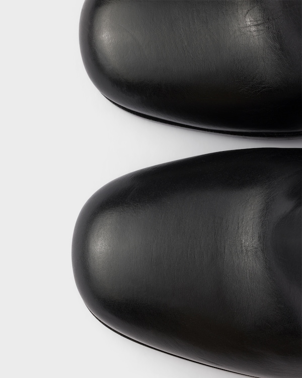 Leather booties - Black Leather booties - Black