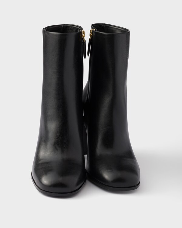 Leather booties - Black Leather booties - Black